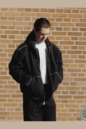 Dickies Hooded Denim Jacke Mann Size L