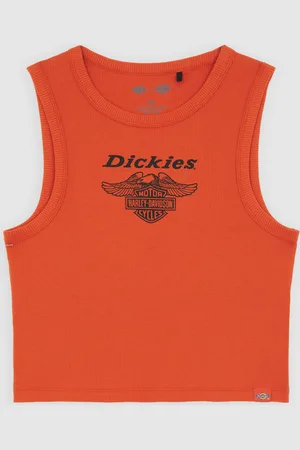 Dickies X Harley-Davidson Geripptes Tanktop Frau Size XL
