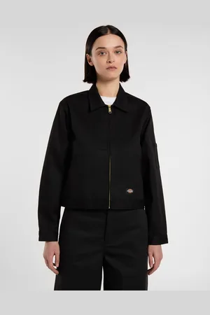 Dickies Unlined Cropped Eisenhower Jacke Frau Size L