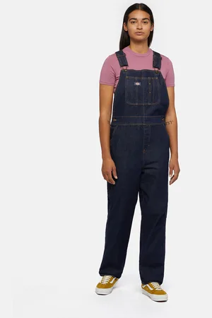 Dickies Denim Classic Latzhose Frau Size XS