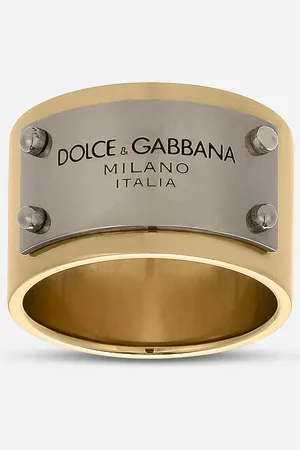 Dolce & Gabbana Ring mit Dolce&Gabbana-Plakette
