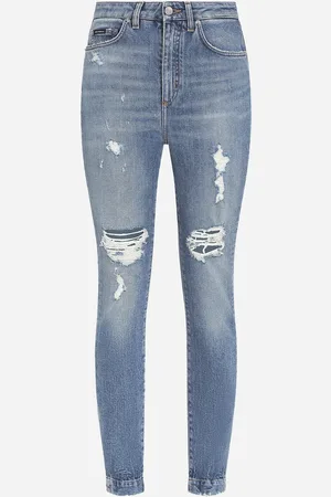 Dolce & Gabbana Jeans Audrey aus Stretchdenim mit Rissen