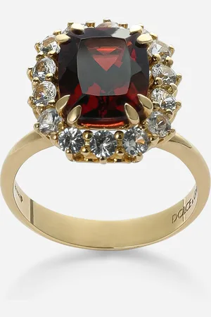 Dolce & Gabbana Ring Heritage aus gelbgold mit chatonfassung