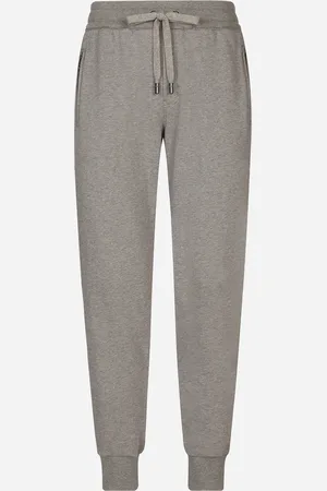 Dolce & Gabbana Jogginghose aus Jersey mit Logoplakette