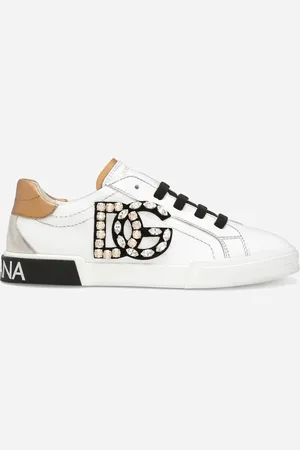 Dolce & Gabbana Sneaker Portofino Vintage aus Kalbsleder