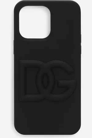 Dolce & Gabbana Cover DG-Logo iPhone 14 pro max aus Gummi