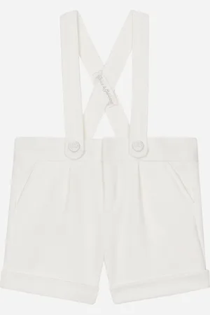 Dolce & Gabbana Trägerhose aus strukturiertem Jersey