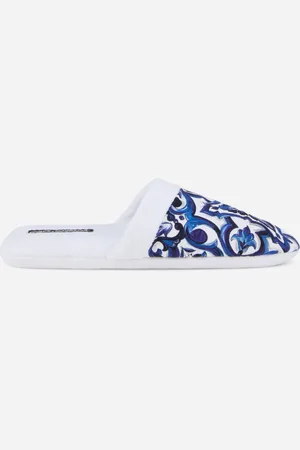 Dolce & Gabbana Cotton Terry Slippers