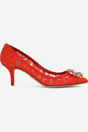 Dolce & Gabbana Pump in Taormina lace with crystals