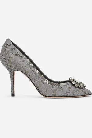 Dolce & Gabbana Pumps aus Taormina-spitze mit kristallen