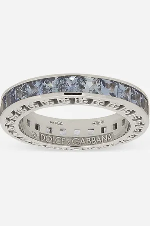 Dolce & Gabbana Ring Anna aus Weißgold 18 kt mit blauen Saphiren