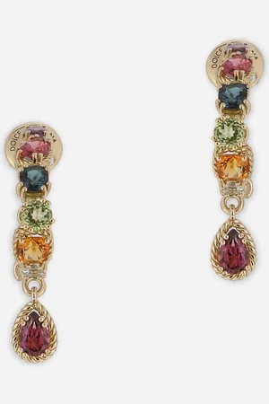 Dolce & Gabbana Ohrring aus 18-karätigem mit farbigen Edelsteinen