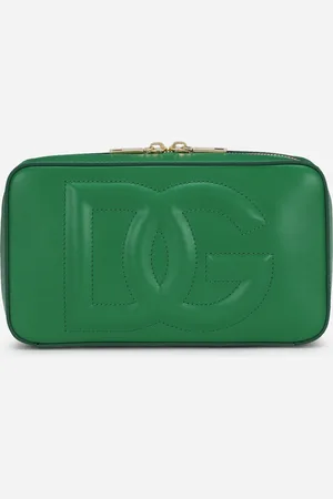 Dolce & Gabbana Kleine Camera Bag DG Logo aus Kalbsleder