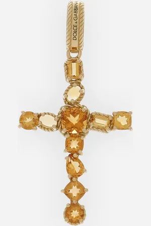 Dolce & Gabbana Charm Anna aus Gelbgold 18 kt mit Zitrin-Quarzen