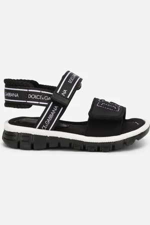 Dolce & Gabbana Technical fabric sandals with DG logo