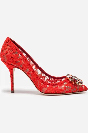 Dolce & Gabbana Pump in Taormina lace with crystals