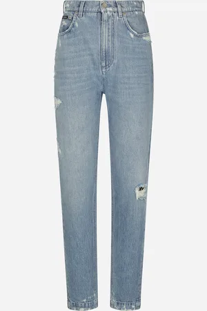 Dolce & Gabbana Jeans aus Denim mit kleinen Rissen