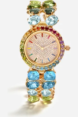 Dolce & Gabbana Watch with multi-colored gems