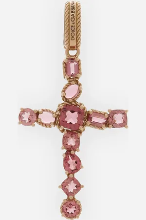 Dolce & Gabbana Charm Anna aus Rotgold 18 kt mit rosa Turmalinen