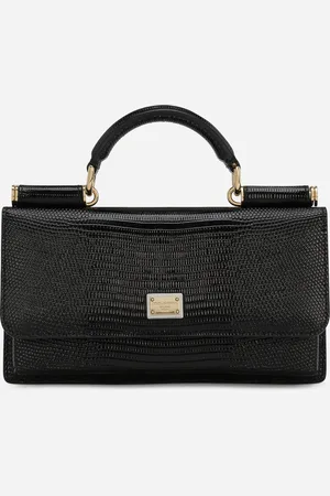 Dolce & Gabbana Mini-Bag Leguan-Prägung