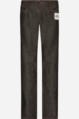Dolce & Gabbana Wendehose aus Denim und Flanell