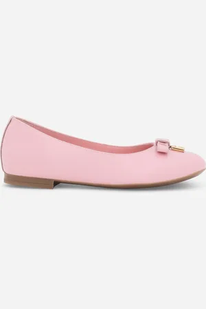 Dolce & Gabbana Patent leather ballet flats with metal DG logo