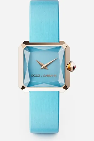 Dolce & Gabbana Golduhr mit seidenband