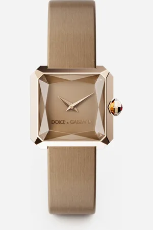 Dolce & Gabbana Golduhr mit seidenband
