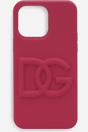 Dolce & Gabbana Cover DG-Logo iPhone 14 pro max aus Gummi