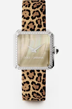 Dolce & Gabbana Stahluhr mit diamanten