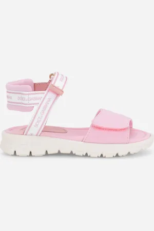 Dolce & Gabbana Technical fabric sandals with DG logo