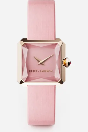 Dolce & Gabbana Golduhr mit seidenband