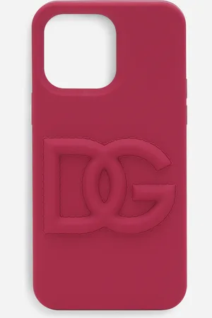 Dolce & Gabbana Cover DG-Logo iPhone 14 pro aus Gummi