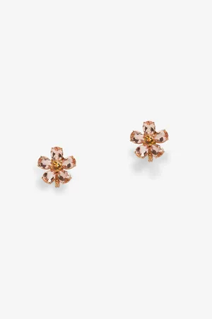 Dolce & Gabbana Blumenohrringe aus rotgold