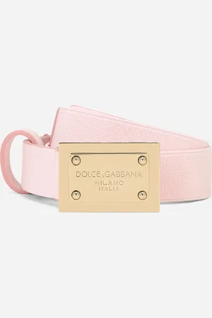 Dolce & Gabbana Gürtel mit Logoplakette