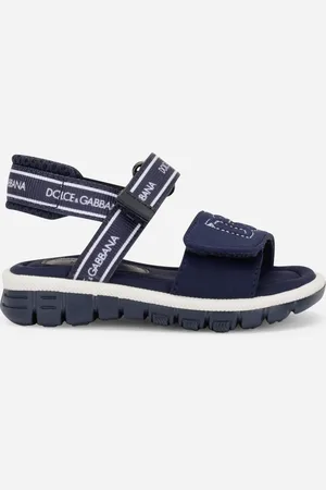 Dolce & Gabbana Technical fabric sandals with DG logo