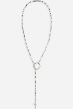 Dolce & Gabbana Rosary necklace with chain detailing