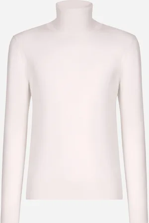 Dolce & Gabbana Rollkragenpullover aus extrafeiner Schurwolle