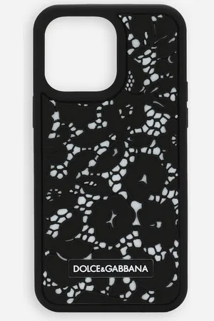 Dolce & Gabbana Cover iPhone 14 Pro Max aus Gummi Spitze