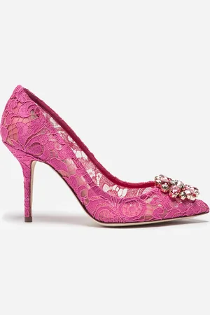 Dolce & Gabbana Pump in Taormina lace with crystals