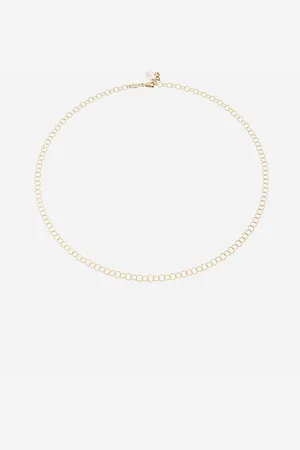 Dolce & Gabbana Halskette Rainbow alphabet aus 18-karätigem Gelbgold im Kordeldesign