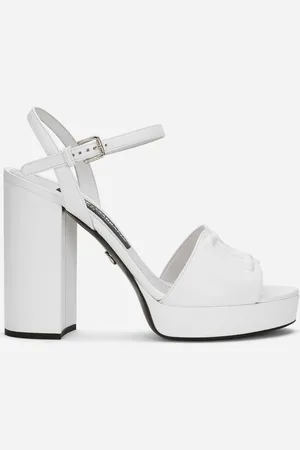 Dolce & Gabbana Plateau-Sandalette aus Kalbsleder