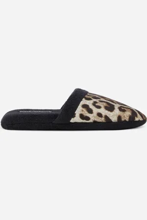 Dolce & Gabbana Cotton Terry Slippers