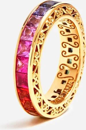 Dolce & Gabbana Multicolor sapphire wedding ring