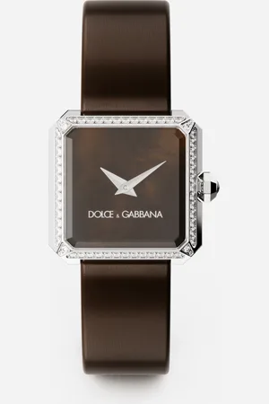 Dolce & Gabbana Sofia steel watch with colorless diamonds