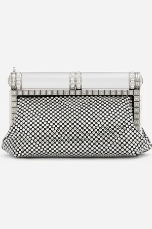 Dolce & Gabbana Tasche aus Satin und Thermostrass