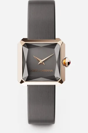 Dolce & Gabbana Golduhr mit seidenband