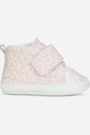 Dolce & Gabbana Mid-Top-Sneaker aus bedrucktem Nappaleder
