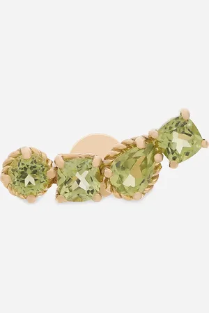 Dolce & Gabbana Ohrring Anna aus Gelbgold 18 kt mit Peridoten