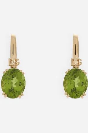 Dolce & Gabbana Ohrringe Anna aus Gelbgold 18 kt mit Peridoten
